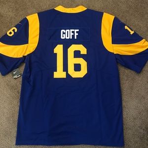 Jared Goff Los Angeles Rams Jersey w/SB53 Patch